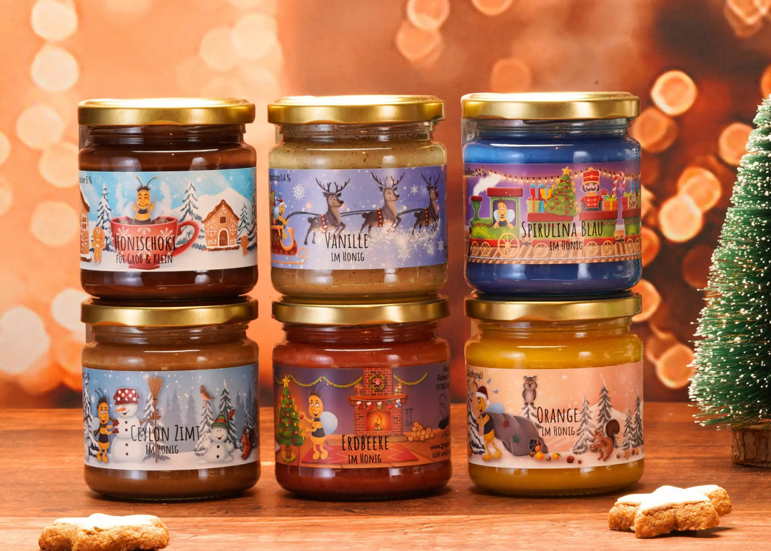 6er Kinder honig Geschenkset