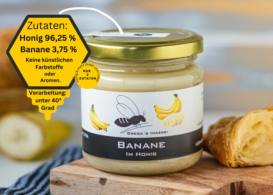 Bananenhonig von Grega´s Imekrei
