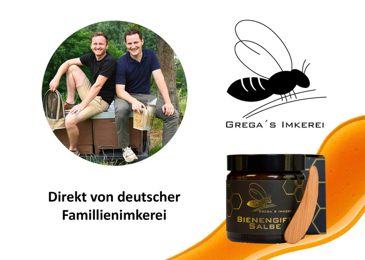 Bienengiftsalbe direkt vom Imker