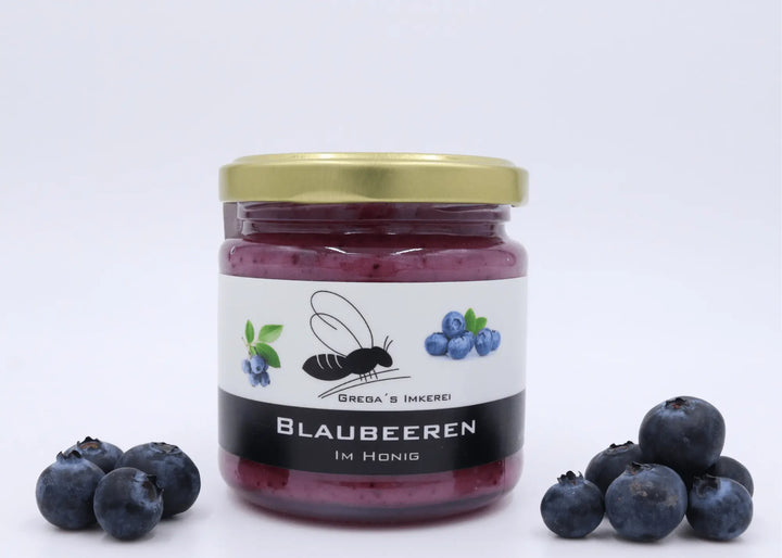 Blaubeere im Honig