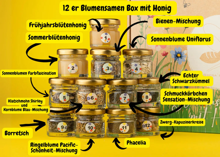 Bienenfreundliche Blumensaaten für Bienen und Insekten