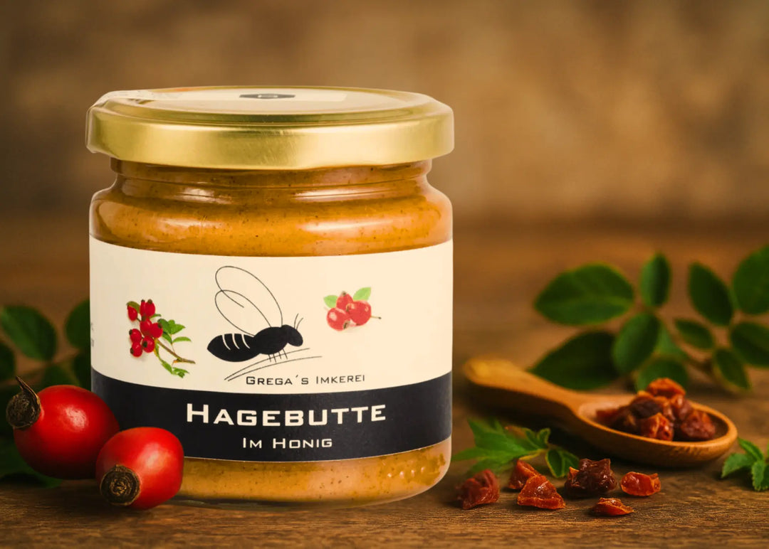 Hagebutte im Honig 250g