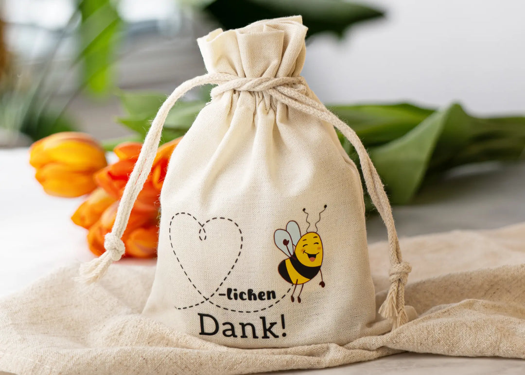 Herzlichen Dank Säckchen als kleine Anerkennung für einen Lieben Menschen