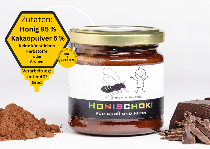 Kakao im Honig von Grega´s Imkerei