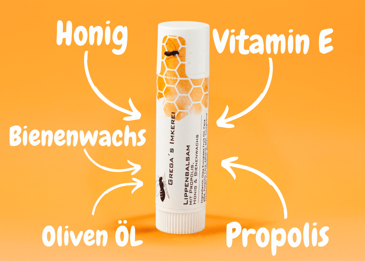 Propolis Lippenbalsam Pflegstift von Grega´s Imkerei