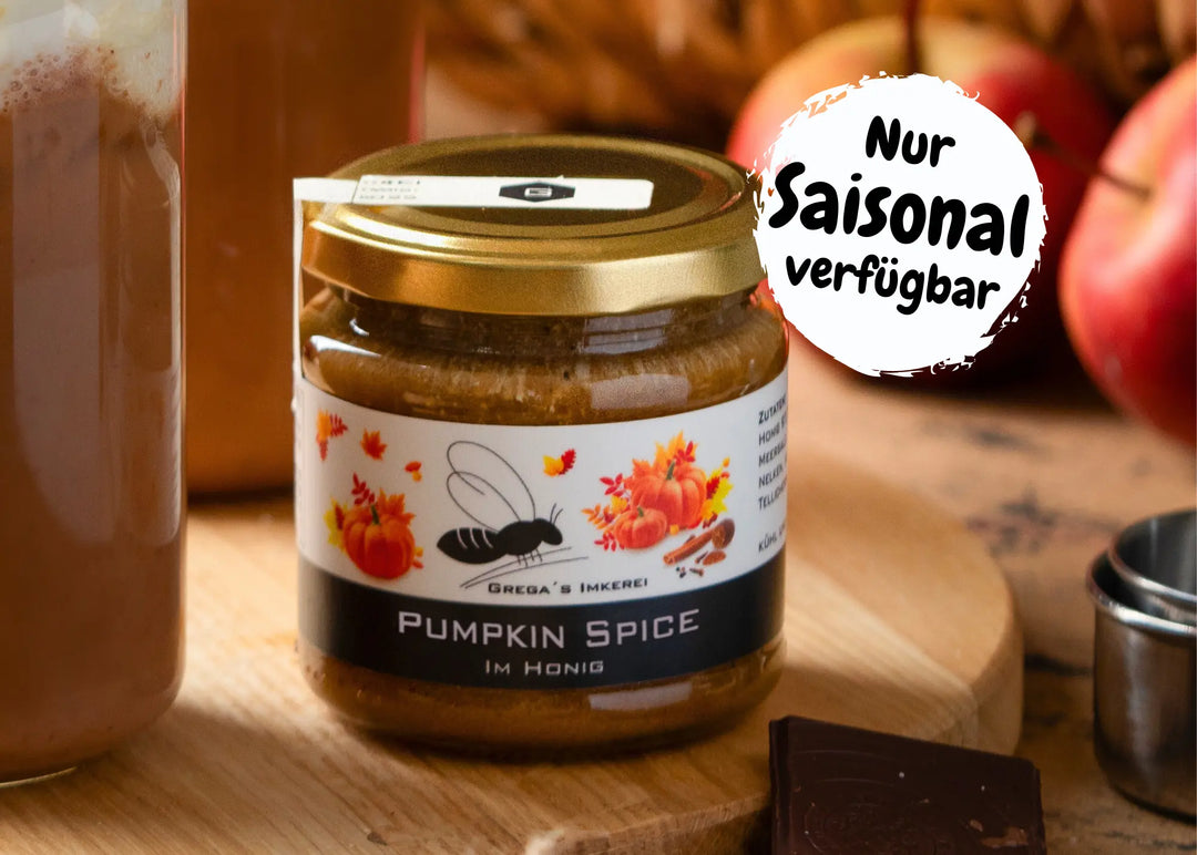 Pumpkin Spice Honig von Grega´s Imkerei nur für kurze Zeit