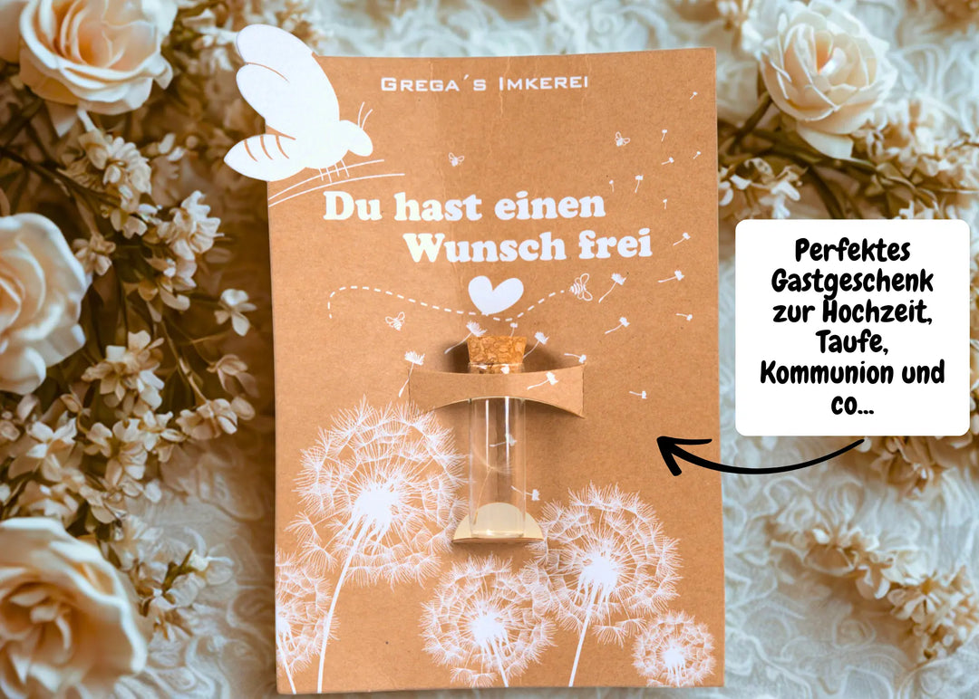 Perfektes Gastgeschenk zu Hochzeit, Tauf und co.