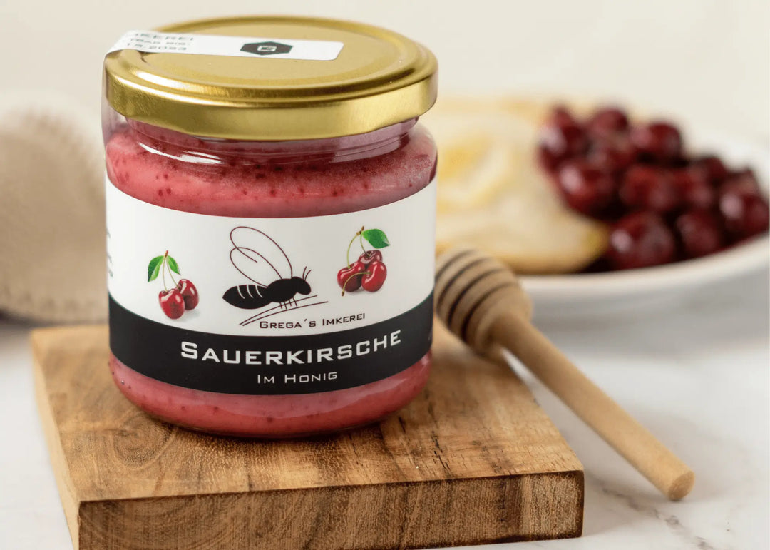 Sauerkirsche im Honig