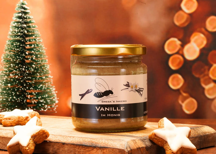 Vanille im Honig zu Weihnachten