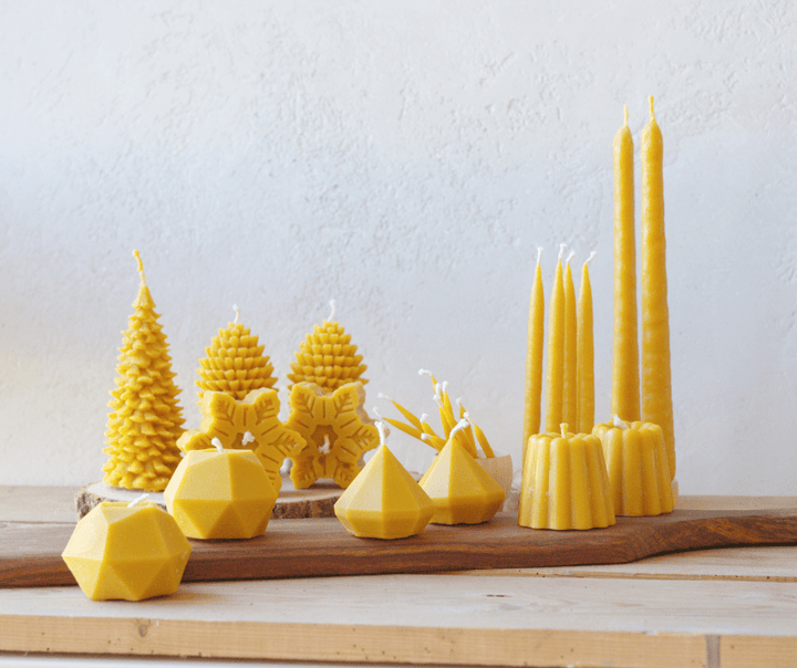 Stabkerzen aus Bienenwachs
