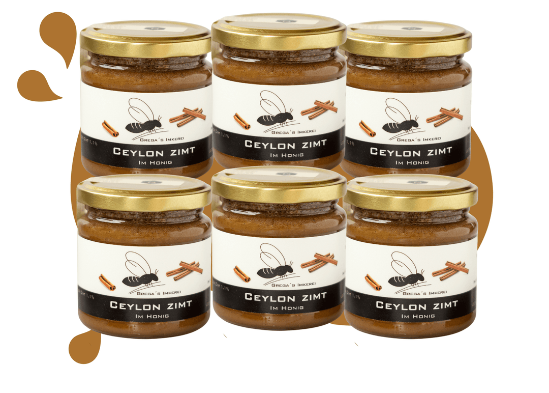 Ceylon Zimtim Honig 6er Vorteilsset