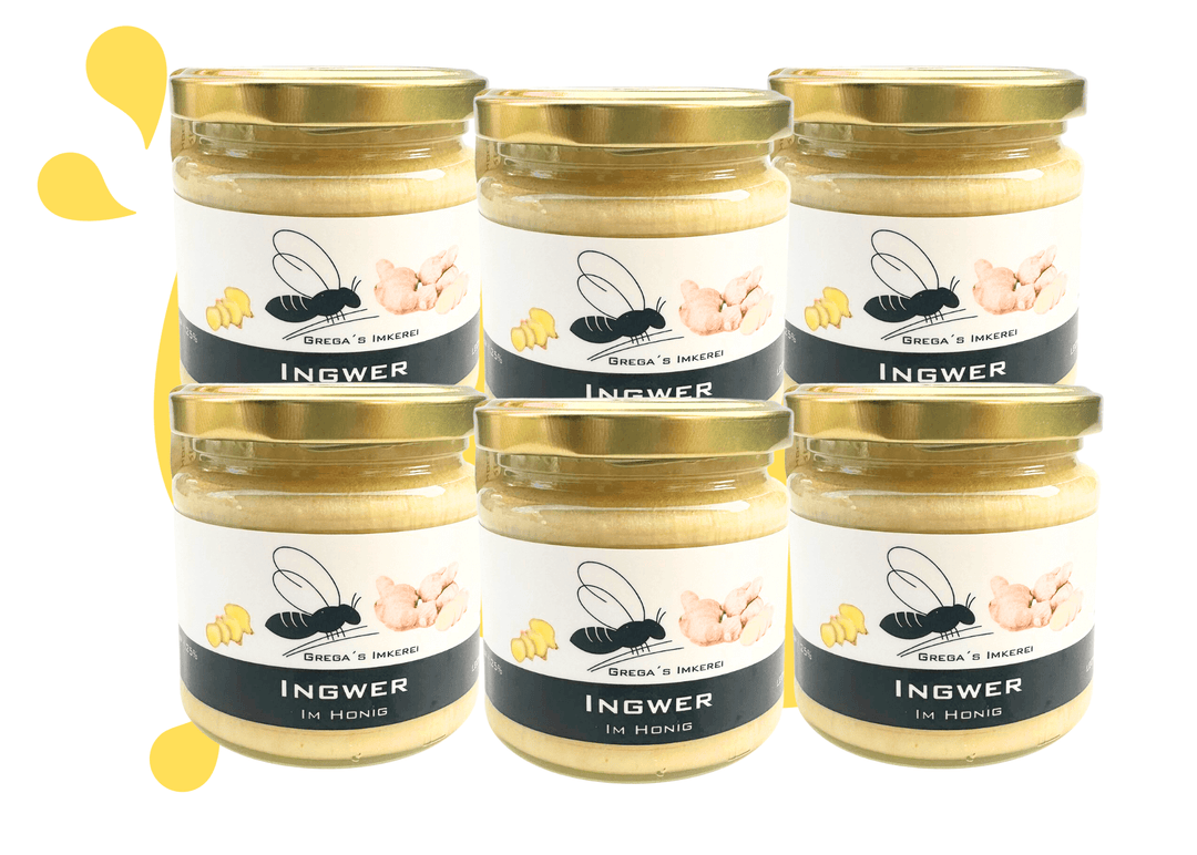 Ingwer im Honig 6er Vorteilset