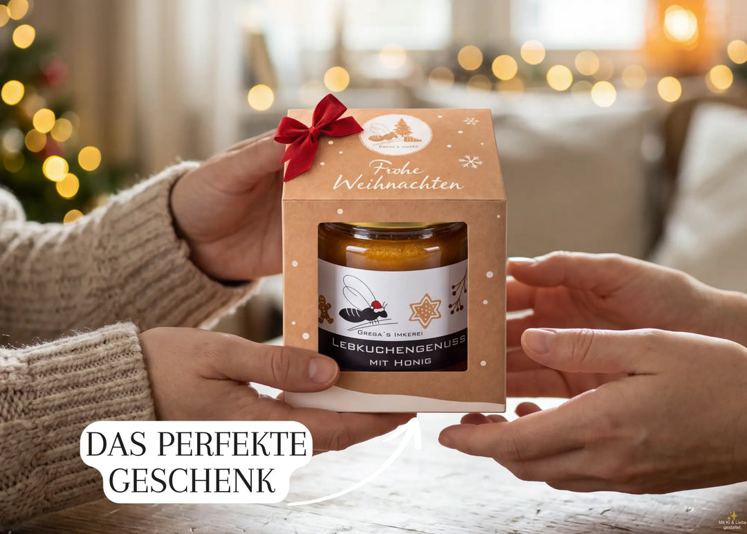 Honig Verschenken vom Imker