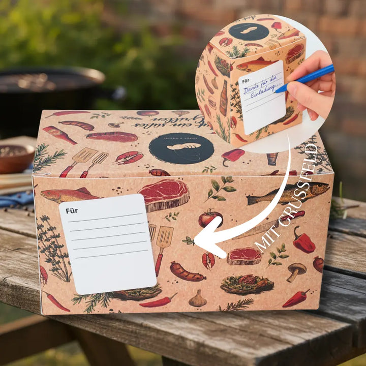 Geschenkbox fürs Grillen