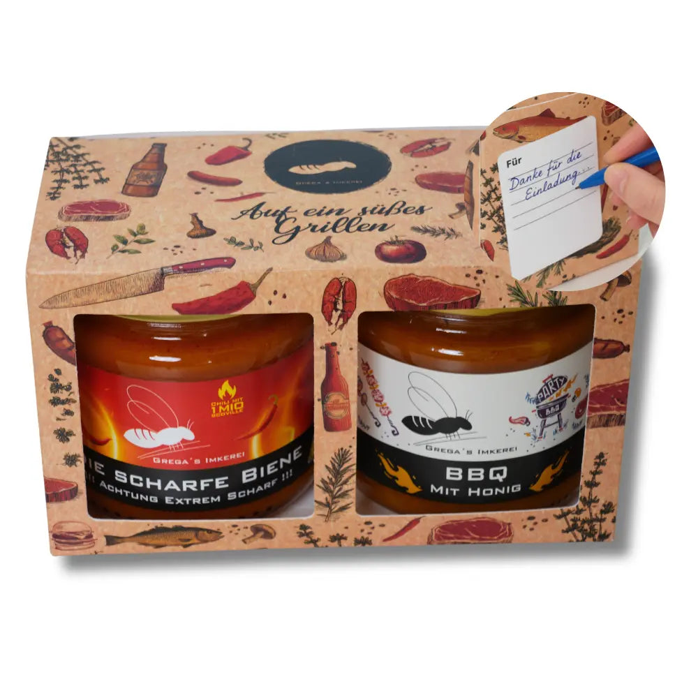 2er Grill-Geschenkbox