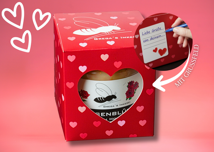 Valentinstag Geschenk Rose