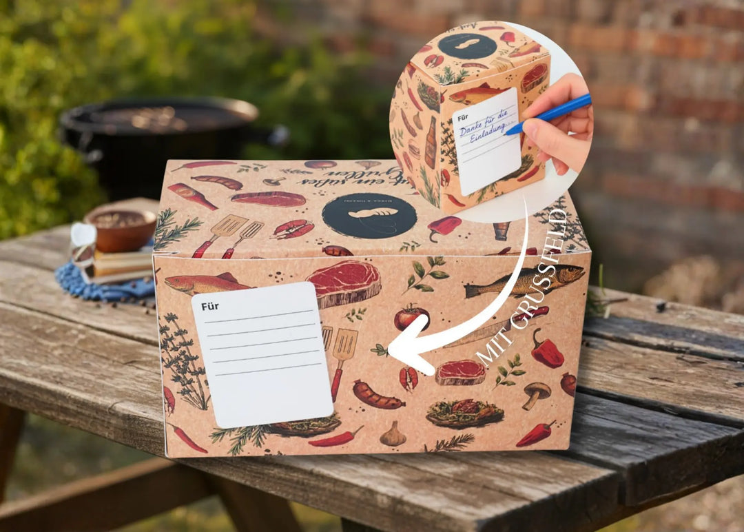 Geschenkekarton BBQ
