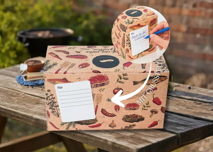 Geschenkeverpackungen Grillen