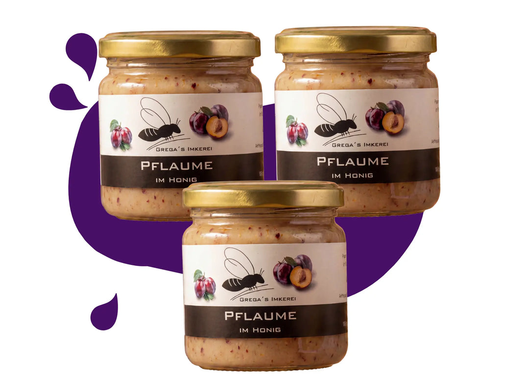 Pflaume im Honig 250g