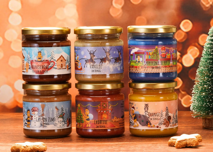 6er Kinder honig Geschenkset