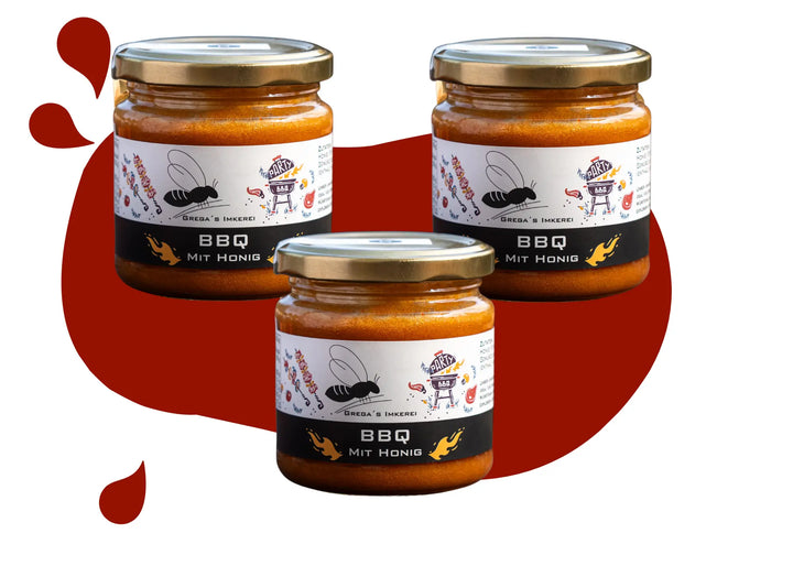 BBQ mit Honig im Vorteilsset 3er -4% Rabatt