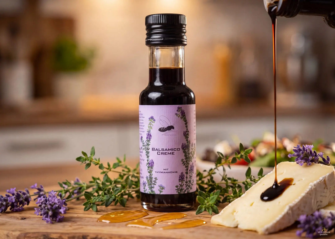 Balsamico Creme mit feinstem Thymianhonig