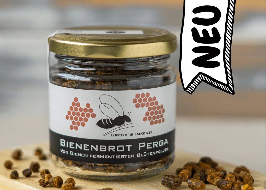 Bienenbrot im 100g Glas Neu bei Grega´s Imkerei