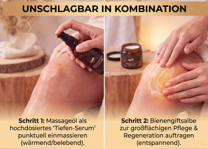 Bienengift anwenden