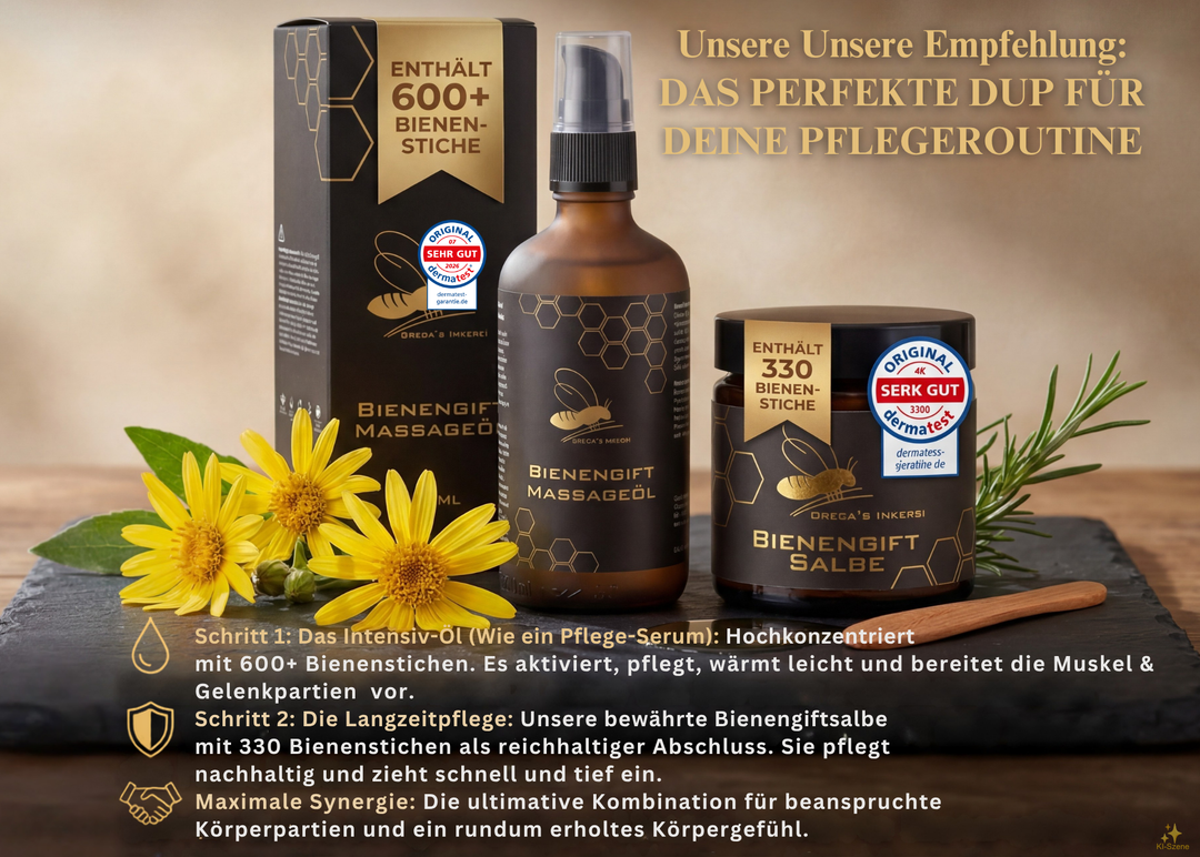Bienengift Öl und Bienengift salbe