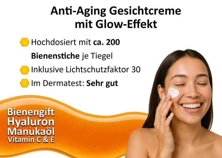 Bienengiftcreme Eigenschaften
