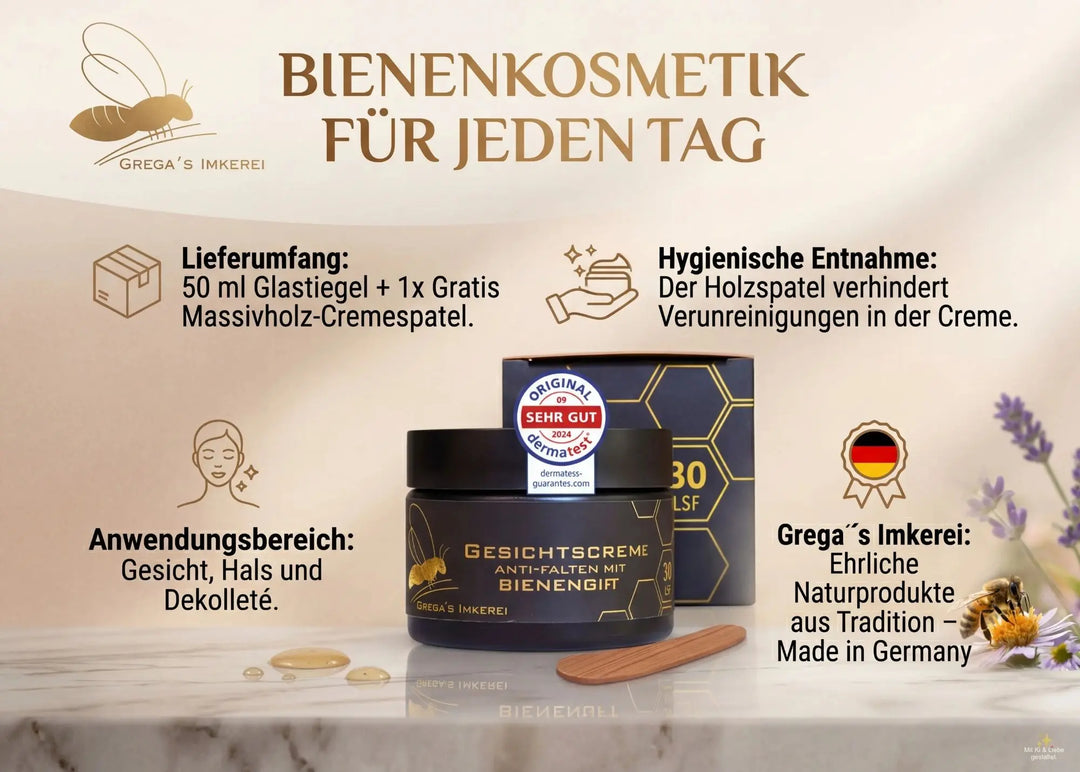 Bienengiftgesichtscreme