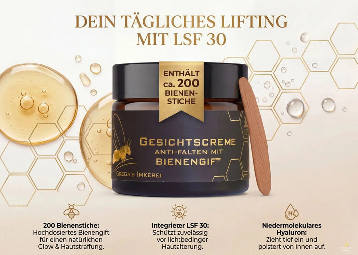 Bienengift Gesichtscreme