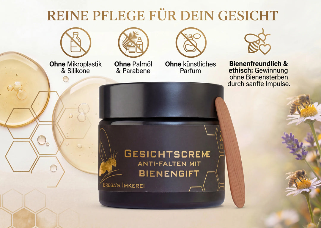 Bienengift Gesichtscreme direkt vom Imekr