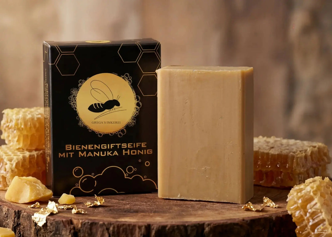 Bienengift Seife mit Manuka Honig