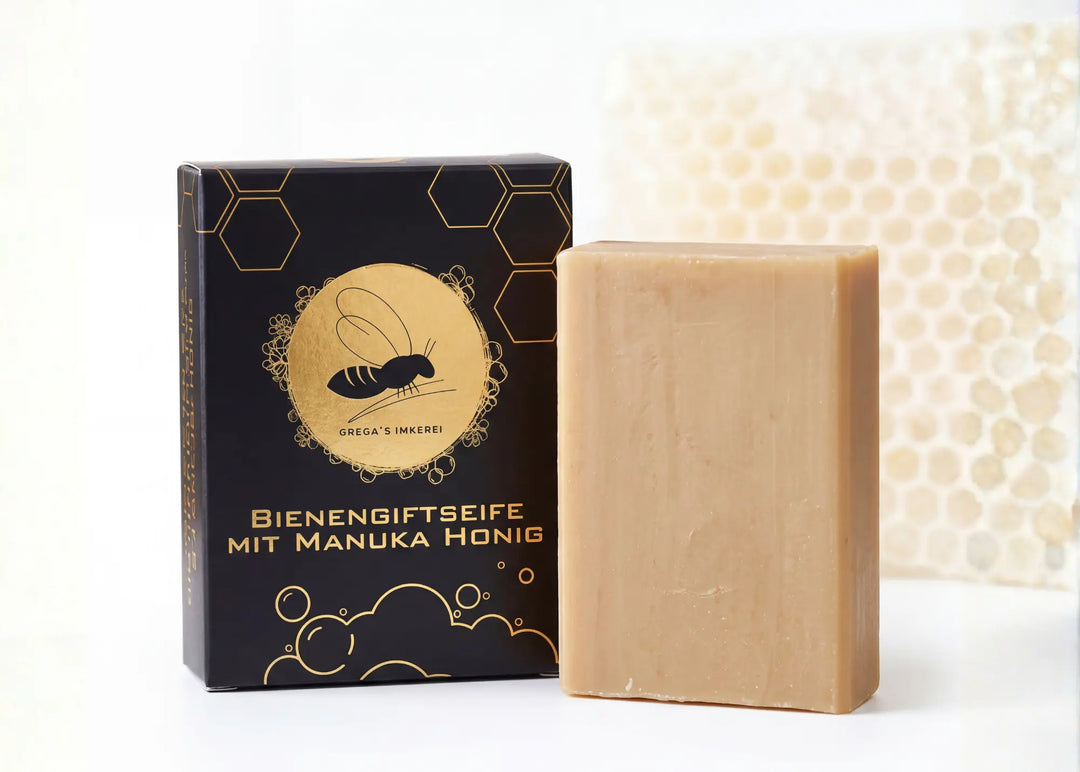 Bienengift Seife ganz Neu