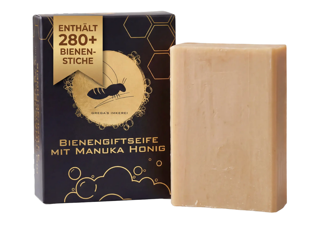 Bienengiftseife mit 280+ Bienenstichen