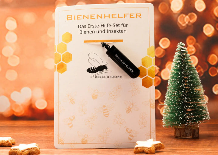 Geschenk Bienenhelfer zu Weihnachten