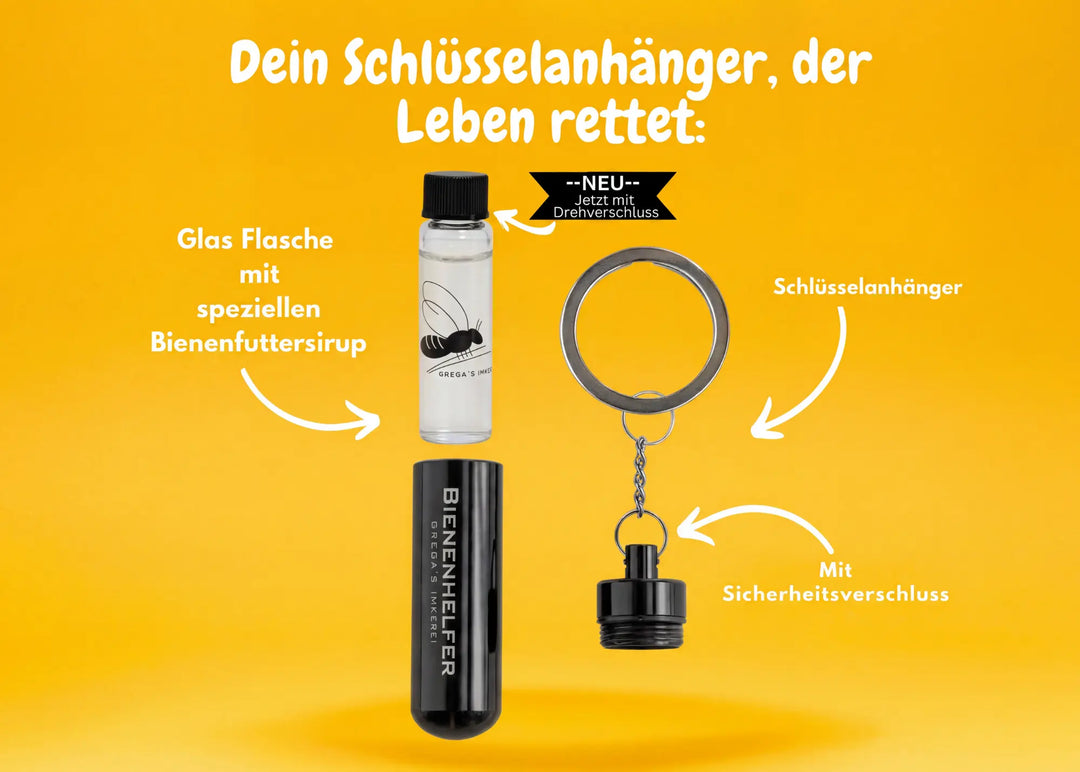 Bienenhelfer mit Futtersaft