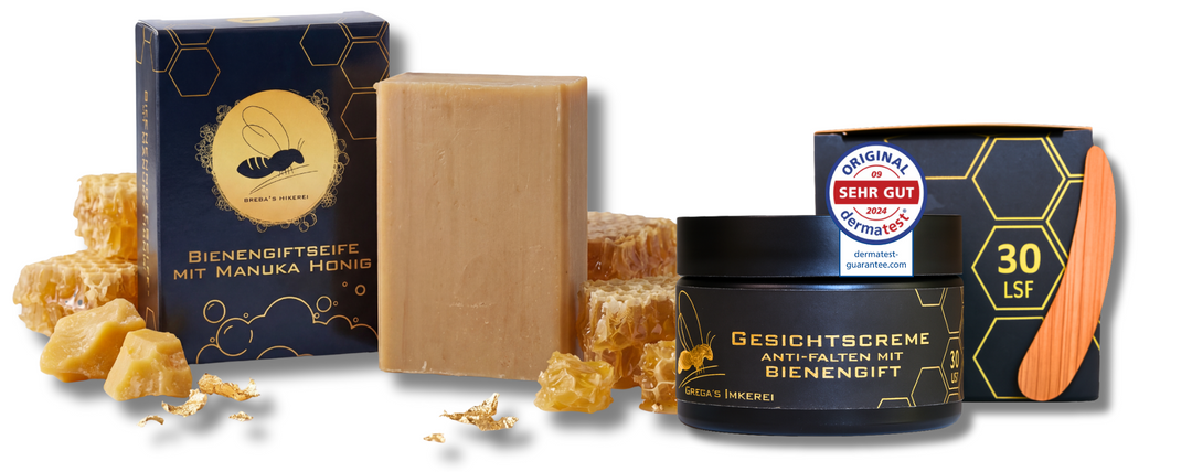 Bienengiftkosmetik für Körper und Geischt