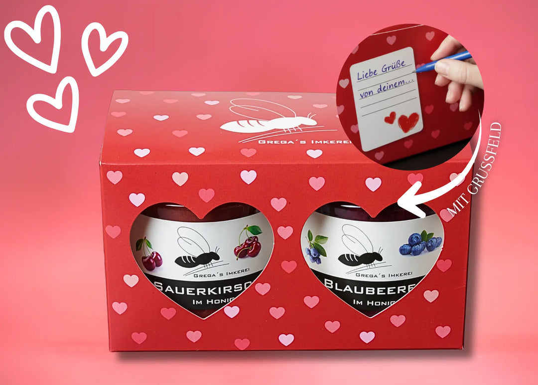 Valentinstag Geschenk Box 2er