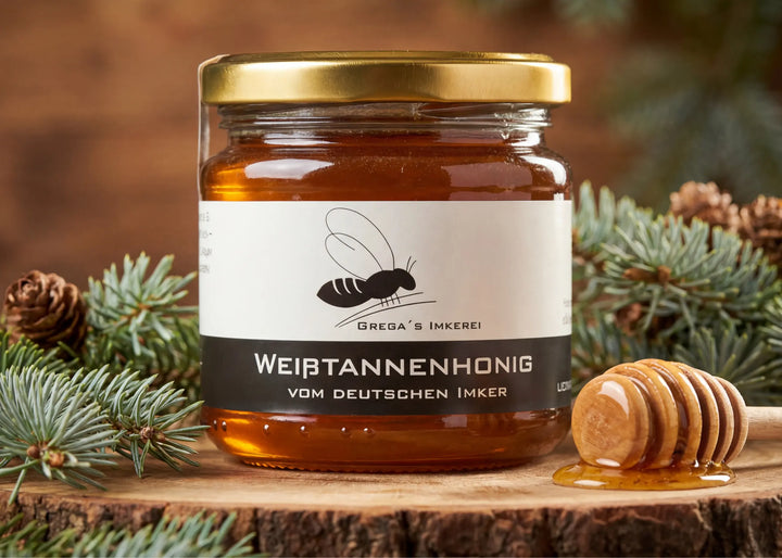Deutscher Weißtannenhonig 250g direkt vom Imker