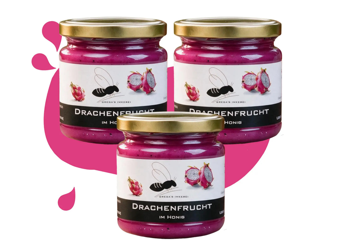 Drachenfrucht im Honig 250g