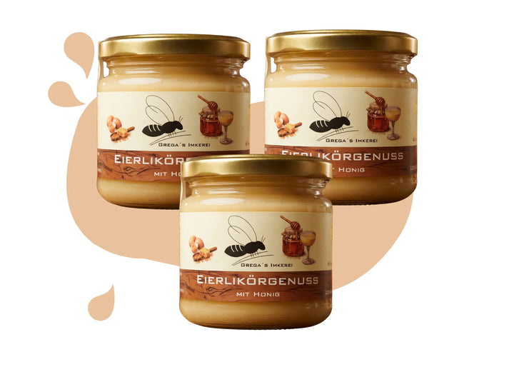 Eierlikörgenuss mit Honig 250g