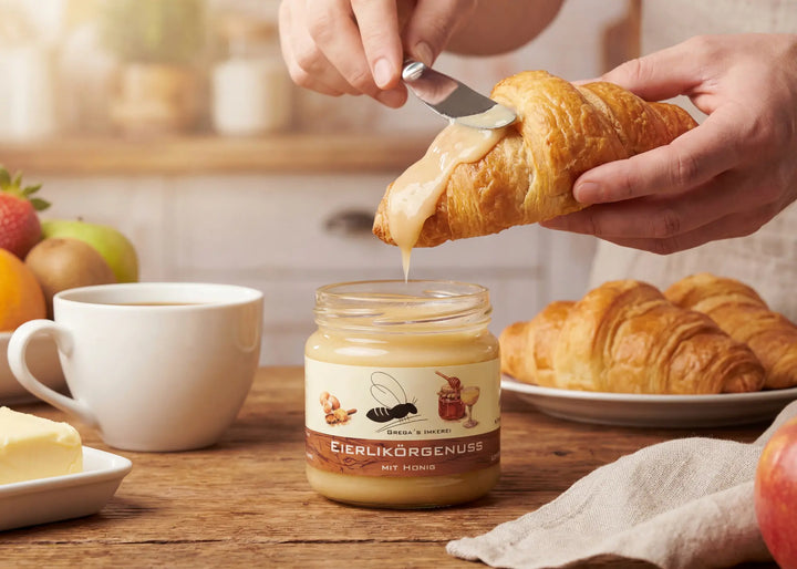 Eierlikörgenuss mit Honig