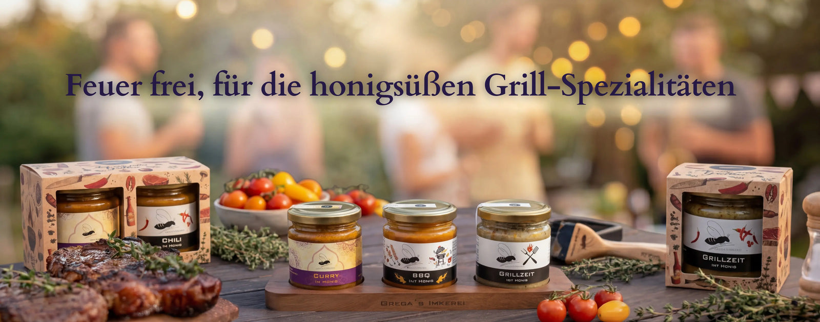 Honig Grill Spezialitäten