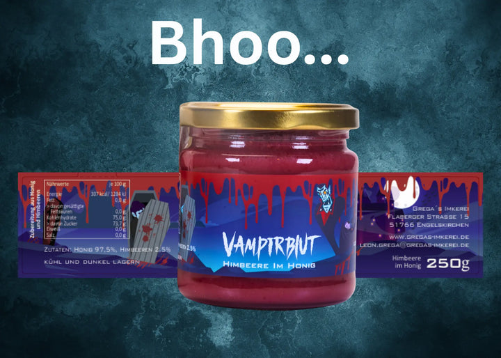 Halloween roter honig