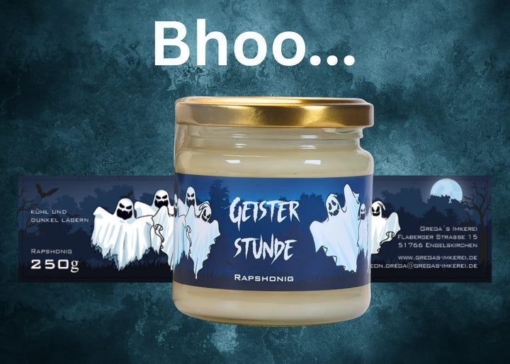 Geister Stunde Halloween Honig von Gregas Imkerei
