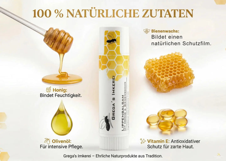 Zutaten Honig Lippenpflege
