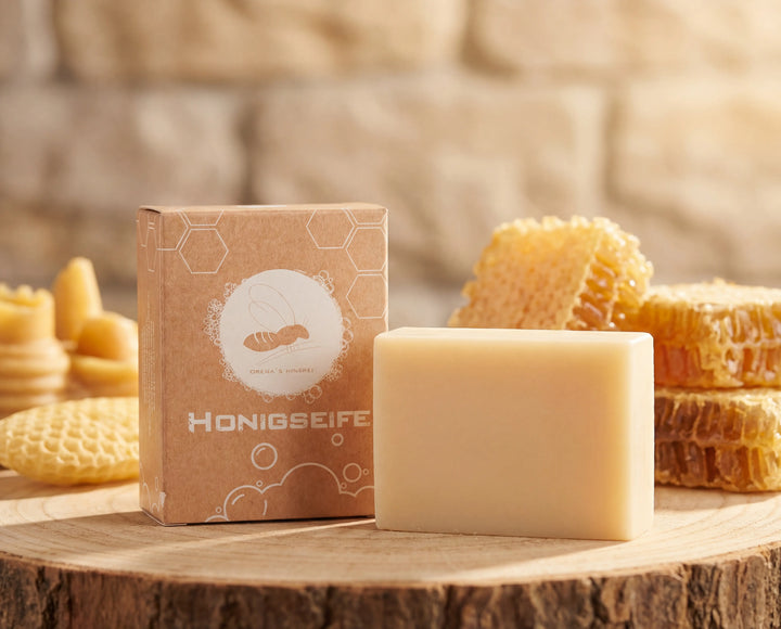 Seife mit Honig vom Imker