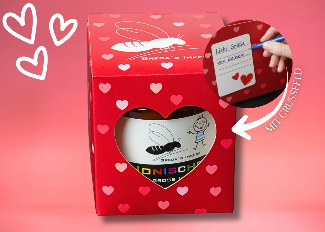 Valentinstag Geschenk Schoki